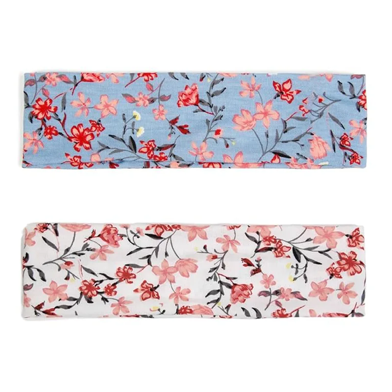 Daily Outfits Flower Printed Polyester Headbands